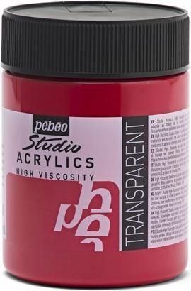 Image du produit Pebeo Acrylique fine Studio Acrylics (Carmin, 500 ml)