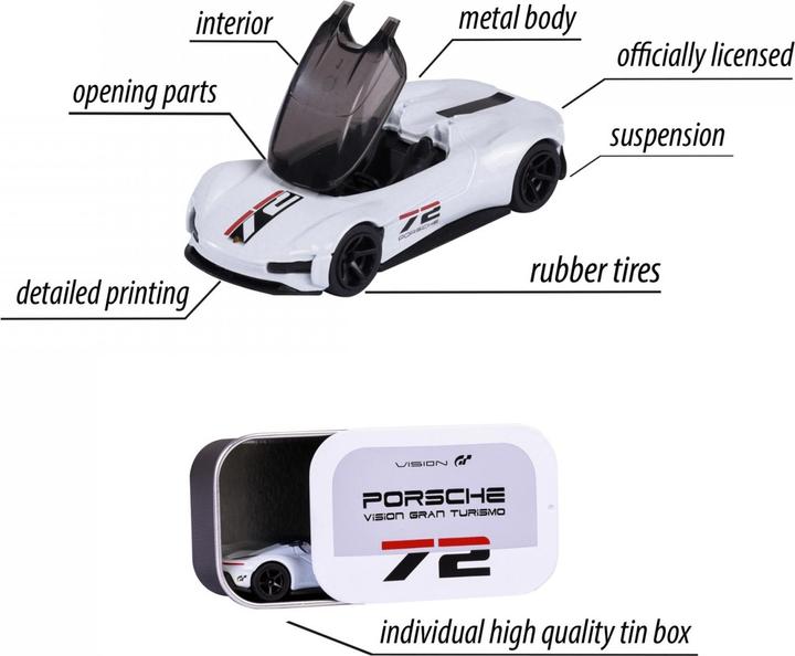 Image du produit Majorette Porsche Motorsport Deluxe Vision GT
