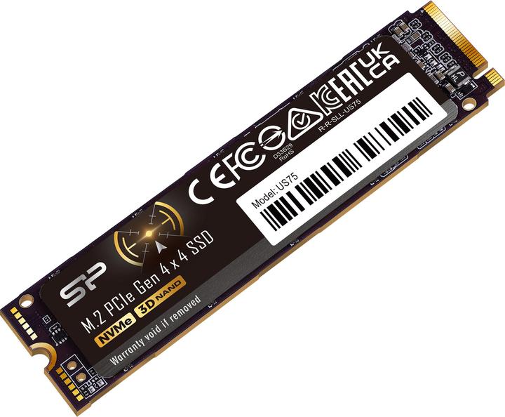 Image du produit Silicon Power SSD US75 4TB M.2 PCIe NVMe (4000 Go, M.2 2280)