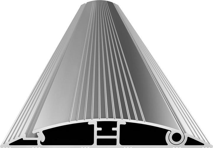 Produktbild Multibrackets Aufboden Kabelkanal 139x1600, Aluminium, silber (Kabelkanal, 160 cm)