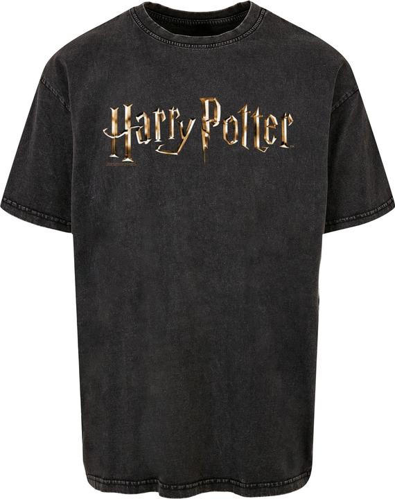 Immagine prodotto Absolute Cult Harry Potter - Maglietta oversize lavata con acido con logo a colori - 114955 (4XL)
