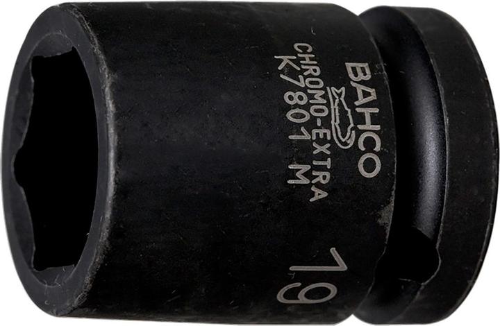 Produktbild Bahco 1/2" Kraft-Steckschlüssel-Einsatz, Sechskant, 30 mm, phosphatiert (42 mm)