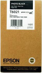 Actual product image Epson T6021 (PBK)