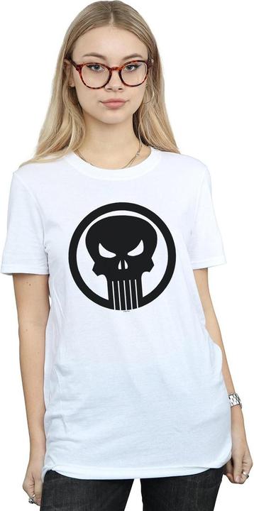Immagine prodotto The Punisher Skull Circle Maglietta Ampia Donna (M)