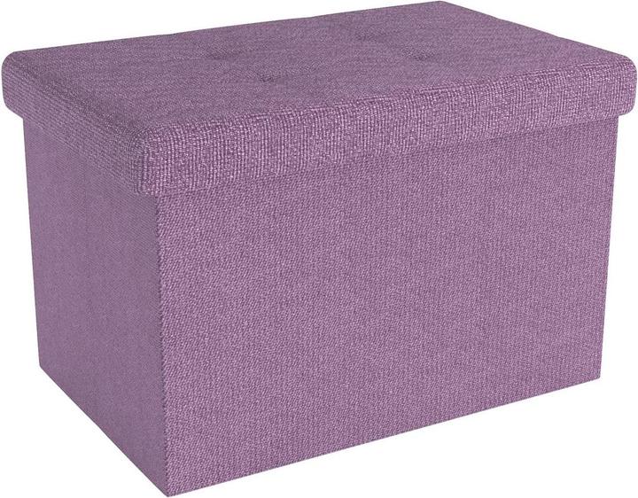 Produktbild Intirilife Sitzbank 49x30x30 cm LOTUS ROSA (49.30 cm)