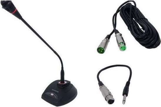 Actual product image Empire Microfono Da Tavolo 30hz-18k Hz 9mt Cav Incluso Alta Sensibilit