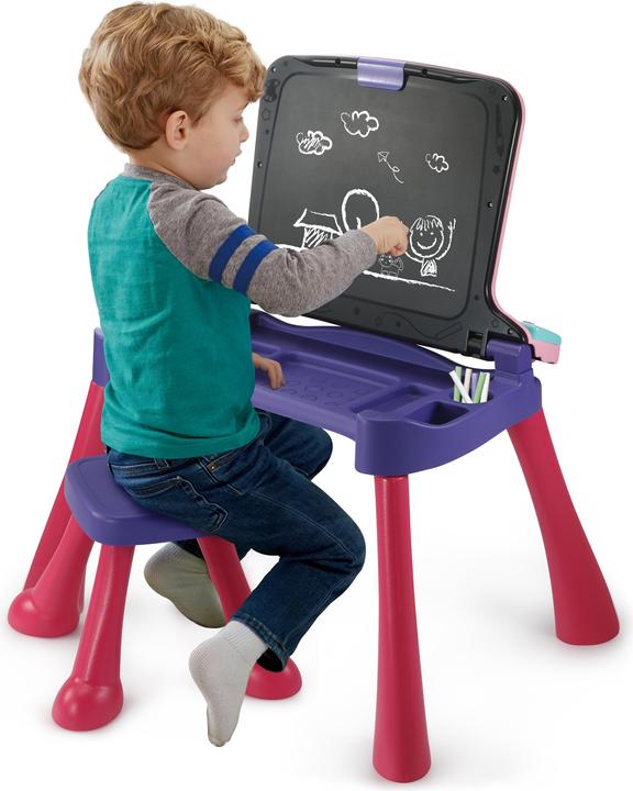 Productafbeelding VTech 5-in-1 Magisch Bureau roze (Duits)