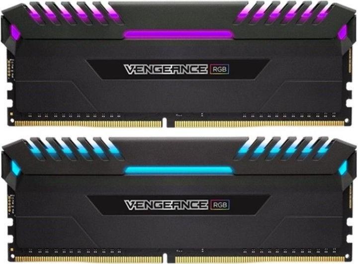 Immagine prodotto Corsair Vengeance RGB (2 x 8GB, 2666 MHz, DDR4-RAM, DIMM)