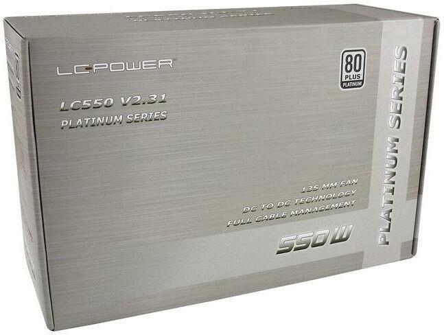 Produktbild LC-Power Netzteil LC Power, Platinum Serie 550W (550 W)