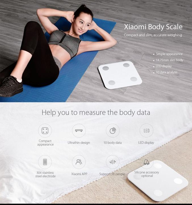 Image du produit Xiaomi Mi Échelle intelligente (150 kg)