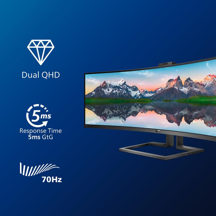 Image du produit Philips 499P9H/27 (5120 x 1440 pixels, 48.80")