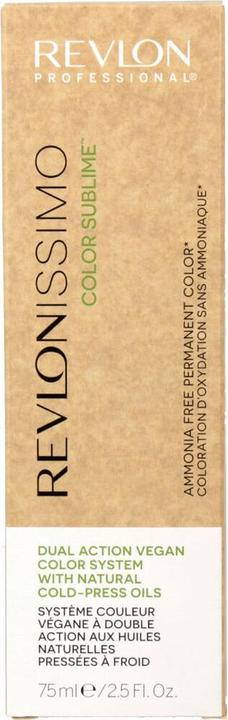 Valeurs nutritives et ingrédients Revlon Professional Revlonissimo Color Sublime 6.41 blond foncé brun cendré 75 ml (6.41 Blond foncé brun cendré)