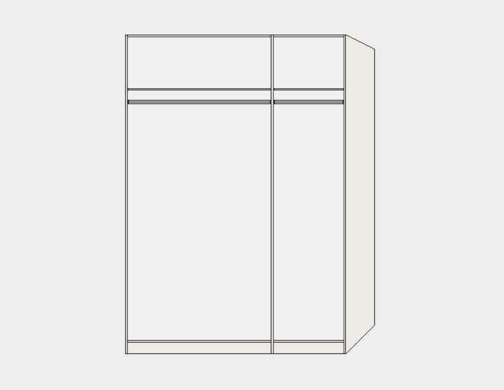 Produktbild Jutzler Drehtürenschrank 3-türig (152.5 x 58.5 x 195 cm)