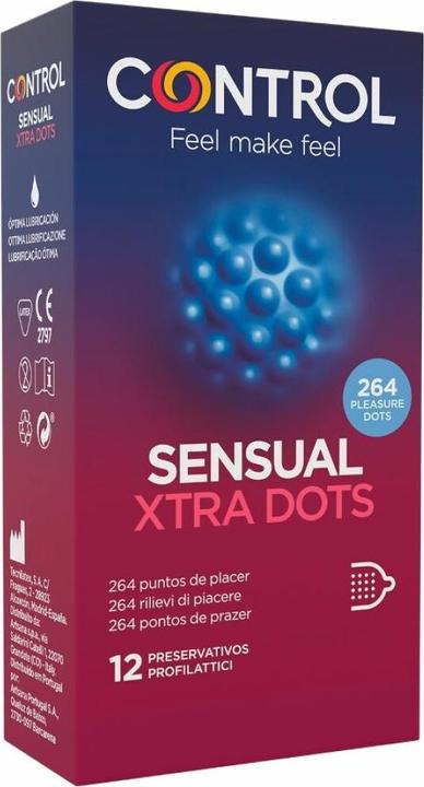Actual product image Control SENSUAL Xtra Dots (12 pcs.)