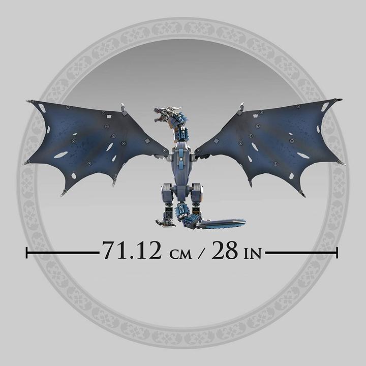 Actual product image Mega Construx Probuilder Game of Thrones IceViserion Showdown