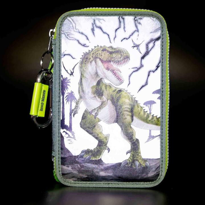Actual product image Dino World - Triple Pencil Case REFLECTOR ( 0411758 )