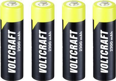 Actual product image Voltcraft Endurance Mignon (AA) rechargeable NiMH 2300 mAh 1.2 V 4 pcs. (4 pcs., HR6, 2300 mAh)