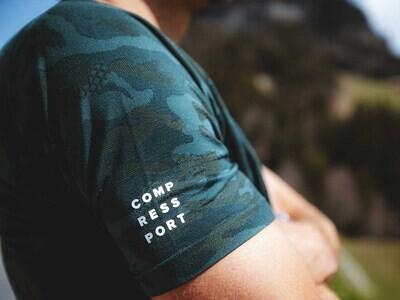 Actual product image Compressport Training SS Tshirt M Camo Premium (XL)