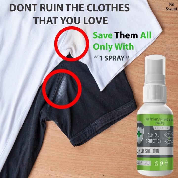 Actual product image KLC Kozmetik No Sweat antiperspirant spray 50 ml (Spray, 50 ml)