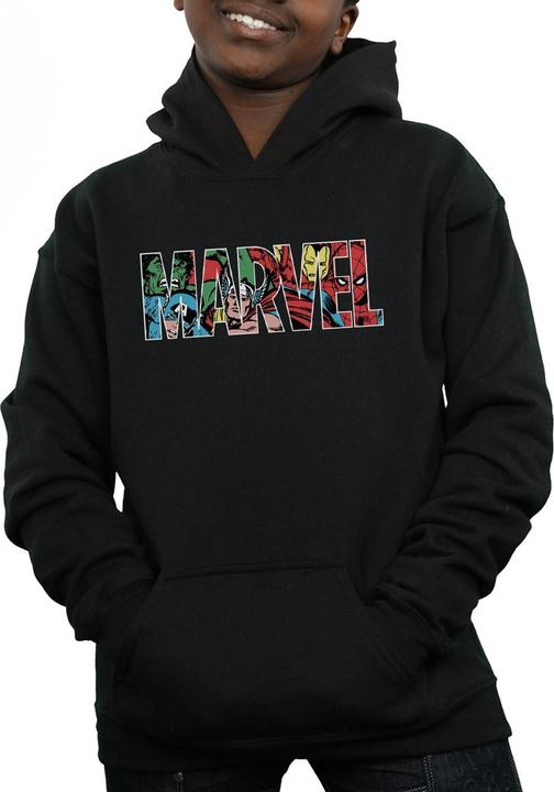 Logo Character Infill Kapuzenpullover Jungen