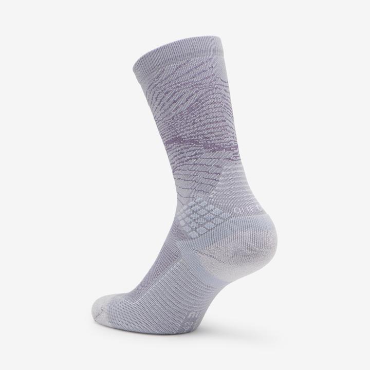 Image du produit Quechua Chaussettes randonnée - hike 500 high gris et abricot x2 paires (35, 38)