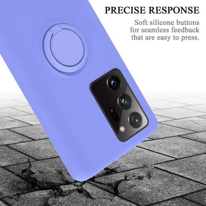 Productafbeelding Cadorabo TPU Vloeibare Ring Silicone Hoesje (Samsung Galaxy Note 20 Ultra)