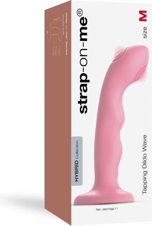 Actual product image Strap-on-me Tapping Dildo Wave