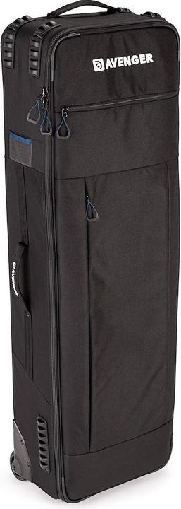Actual product image Avenger AVCSA1301B Case with castors for C-stand (Tripod feet)