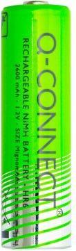 Image du produit Q-Connect Batterie rechargeable AA/HR6 2ST (1 pcs, AA, 2600 mAh)