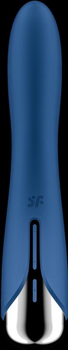 Actual product image Satisfyer Spinning Vibe 1 G-Spot Blue Rotator Vibrator