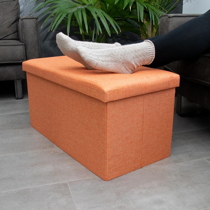 Produktbild Intirilife Sitzbank MANDARINEN ORANGE (38.78 cm)