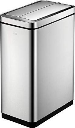 Produktbild EKO DeLuxe Phantom Sensormülleimer 2 x 20 L Edelstahl zwei Inneneimer, schlanks Design, hygienische (20 l)