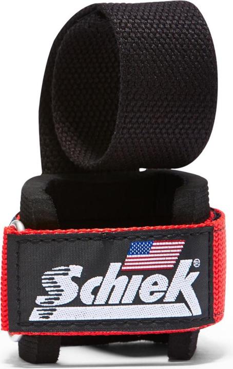 Actual product image Schiek Deluxe Lifting Straps 1000-PLS RED