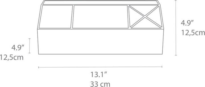 Actual product image Bigso Office Butler Linen Cover Elisa Linen Nature, Desktop Organizer