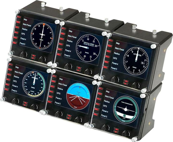 Actual product image Logitech G Saitek Pro Flight Instrument Panel (PC)