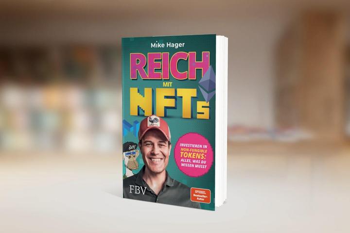 Produktbild Reich mit NFTs (Deutsch, Mike Hager, 2022)