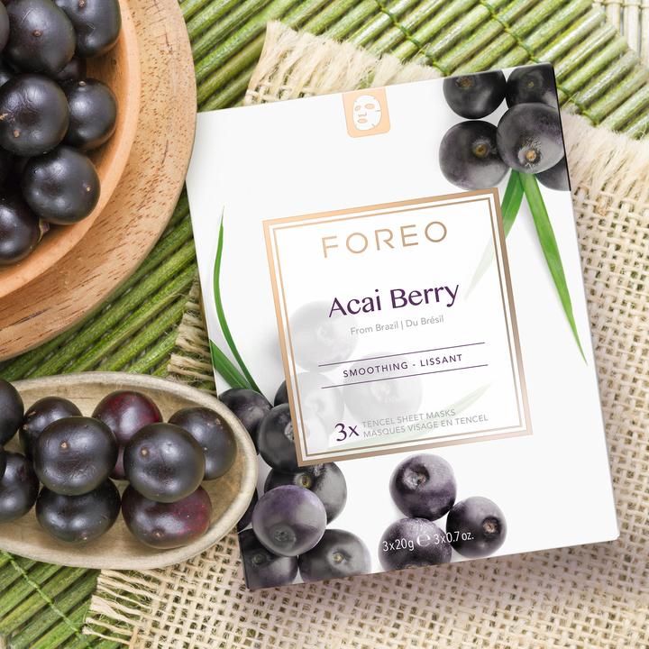 Actual product image Foreo Acai Berry Face Mask 20 g