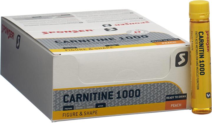 Image du produit Sponser L- Carnitin 1000 (Pêche, 30 x)