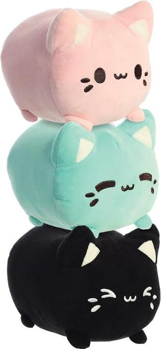 Image du produit Tasty Peach - Mascotte en peluche 18 cm Meowchi à la fraise (18 cm)