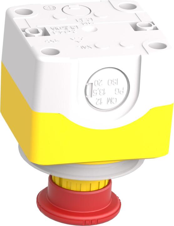 Actual product image Schneider Electric Illuminated emergency stop/emergency stop in housing