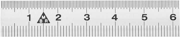 BRW Stainless steel rule (20 cm)