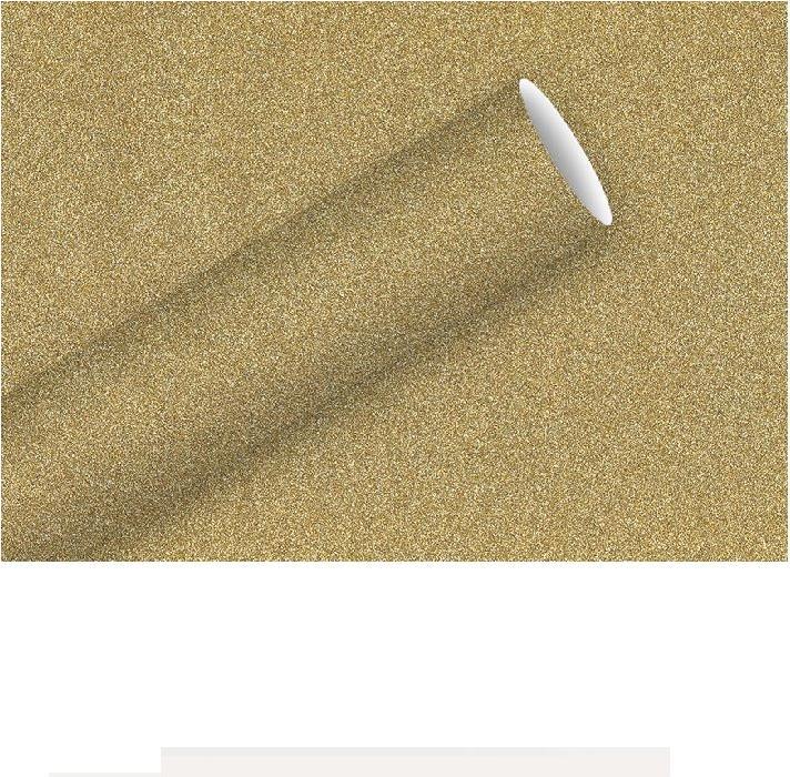 Produktbild Braun + Company Geschenkpapier-Rolle Glitter gold (Geschenkpapier, 1 x)