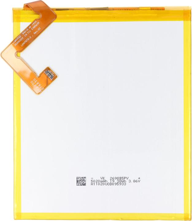 Actual product image AccuCell Akku passend für Lenovo Tab M10 Plus, TB-X606F, Li-Polymer, 3,85V, 5000mAh, 19,2Wh