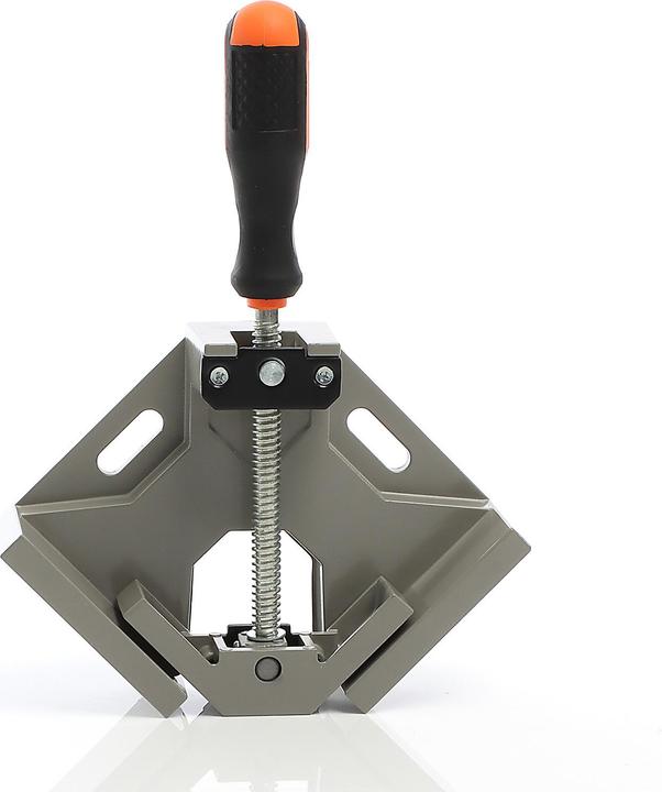 Produktbild XPOtool 90° Winkelspanner Alu 70mm Breite Eckspanner Schwenkbacke Winkelklemme (70 mm)