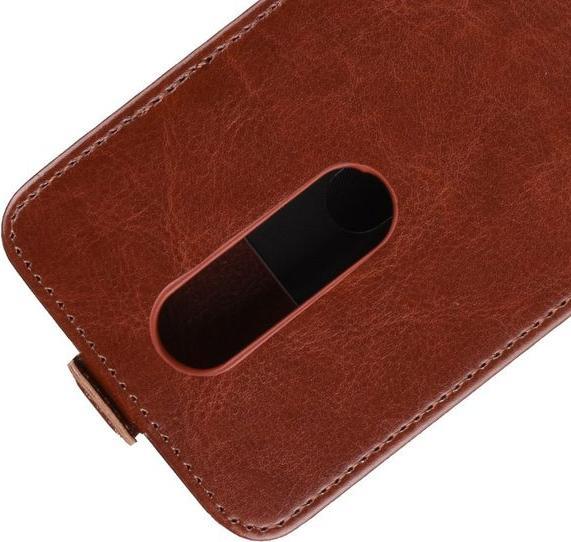 Produktbild MU Classic Crazy Horse Leder Flipcase Series (Nokia 6.1 Plus)