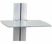 Produktbild Audioraq Linea Fachboden, grau metallic, vertikal,480x350