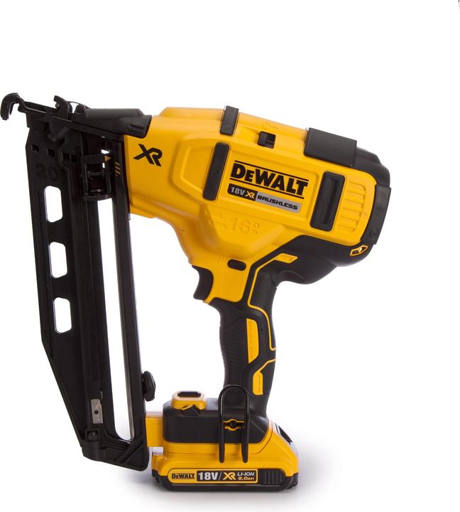 Image du produit DeWalt NAILER 18V 16Ga 32-63mm 2 x 2.0Ah LI-ION BRUSHLES DCN660D2