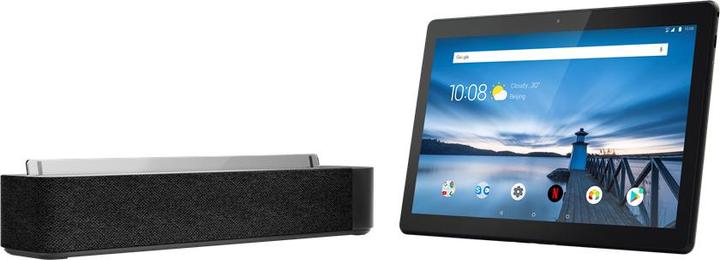 Actual product image Lenovo Tab M10 + Bluetooth Speaker Dock (WLAN only, 10.10", 32 GB, Black)