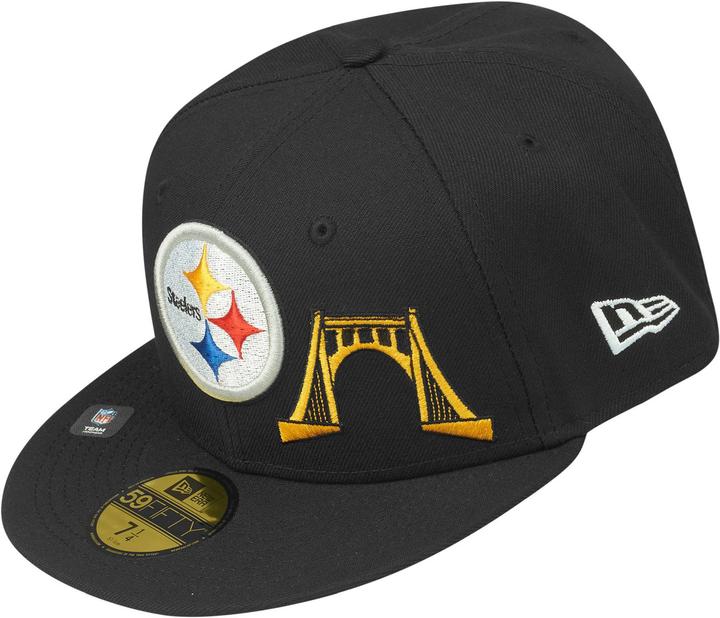 Actual product image New Era 59Fifty Fitted Cap - NFL CITY Pittsburgh Steelers (7)