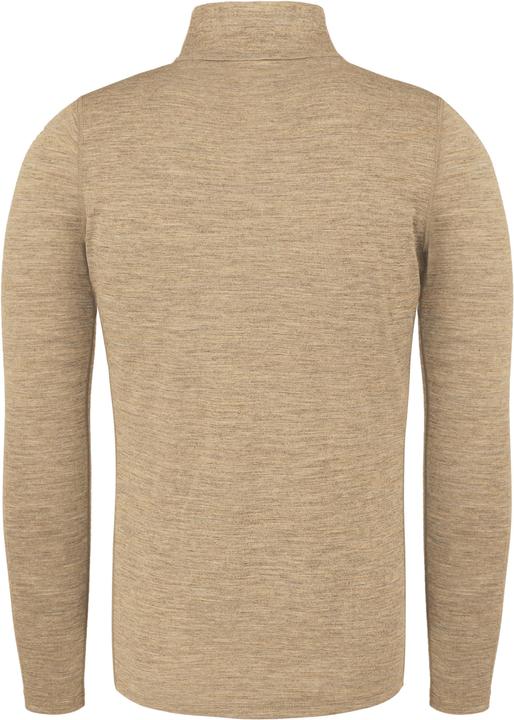 Actual product image Normani Herren Merino Langarm mit 1/4 Zipper Canberra - 1583 (4XL)